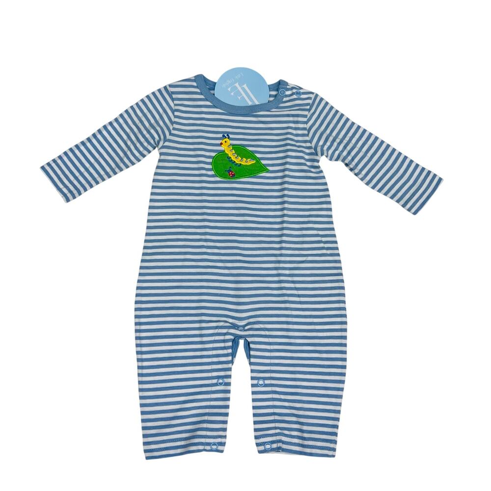 NWT Little English 24M Caterpillar Applique Romper